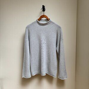 J. Crew Cashmere Relaxed Rollneck Sweater